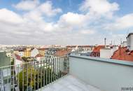 JETZT PROVISIONSFREI | ERSTBEZUG | PENTHOUSE mit ca. 59 m² PANORAMA-DACHTERRASSE | 4-Zimmer | TG-Stellplatz optional | Nachhaltiges Wohnbauprojekt