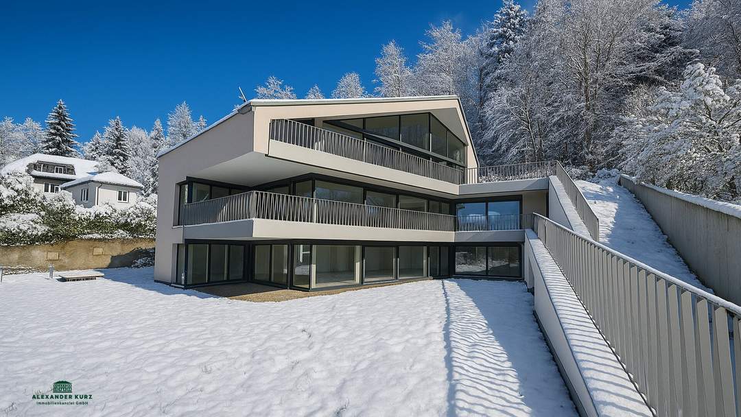 Exklusive Terrassen-Wohnung in Aussichtslage