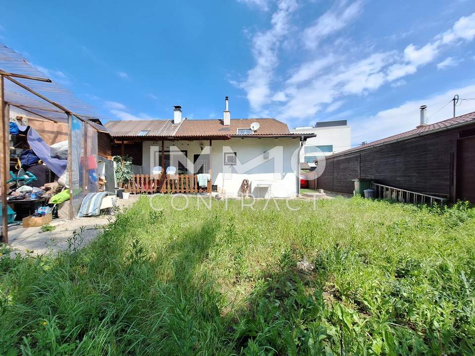 Sanierungsbedürftiger Bungalow auf Pachtgrund Nähe ALTE DONAU