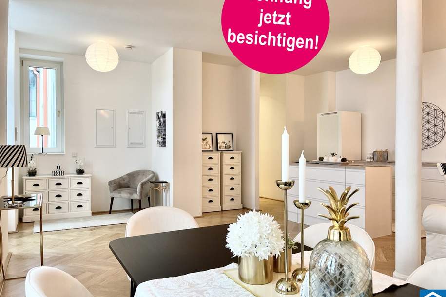 Exklusiv ausgestattete Eigentumswohnung mit Altbauflair, Wohnung-kauf, 349.000,€, 1070 Wien 7., Neubau