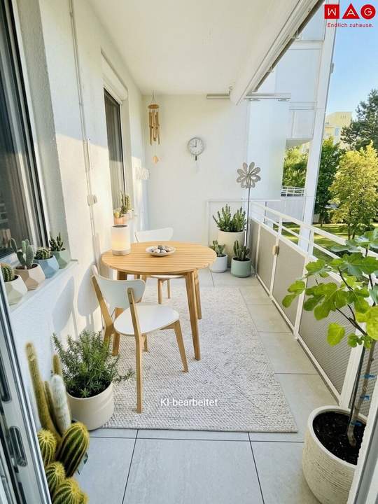 Heimkommen, abschalten, entspannen! Herrliche 2-Zimmer-Wohnung mit Loggia lädt zum Relaxen ein! Top-Infrastruktur!