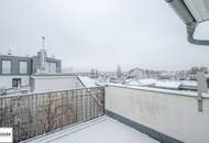 Befristete luxuriöse Dachgeschosswohnung im Stilaltbau - Blick über die Dächer Wien's - ab 1.12.