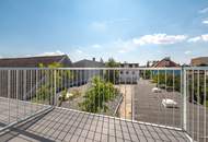 ++NEU++ Hochwertige 2-Zimmer DG-Wohnung mit zwei Balkonen, Ruhelage im Hof!