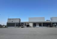 Gewerbepark Traiskirchen! 900 m² Halle mit Rampe und ebenerdiger Einfahrt für Gabelstapler! € 6,90 inkl allg. BK/m² netto!