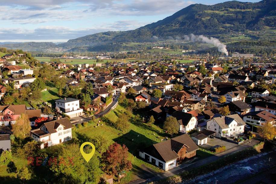 Natur, Aussicht und Lebensqualität - leistbares Grundstück in Nenzing, Grund und Boden-kauf, 225.000,€, 6710 Bludenz