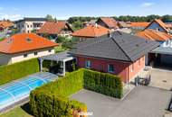 Top gepflegter Bungalow mit Pool, großer Terrasse und Doppelcarport