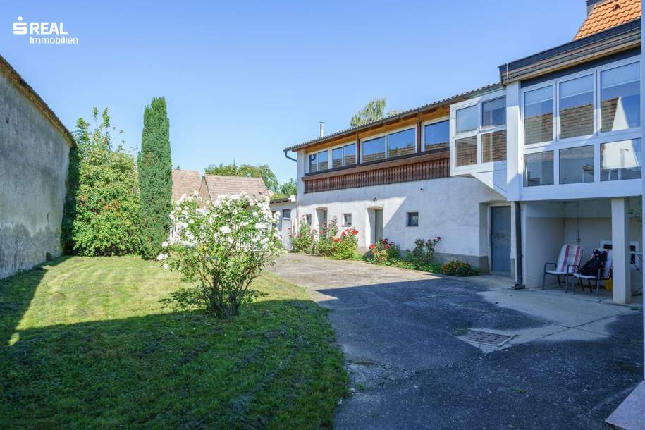 Ehem. Bauernhof mit Schankbetrieb - 100m² plus Partyraum 60m², 100m² Keller und Schuppen, Garten uneinsehbar!, Haus-kauf, 299.000,€, 7011 Eisenstadt-Umgebung