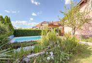 Gepflegtes Einfamilienhaus mit Pool in ruhiger Grünlage