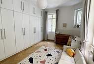 SCHÜTTELSTRASSE, PRATERCOTTAGE, 107 m2 Altbau mit Loggia, 3 Zimmer, Küche, Wannenbad, Parketten, 1. Liftstock, Donaukanal