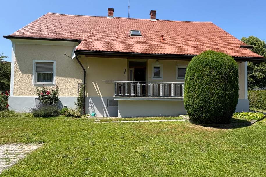 Renovierungsbedürftiges Wohnhaus mit Nebengebäude in ruhiger Zentrumslage - Gleisdorf, Haus-kauf, 595.000,€, 8200 Weiz