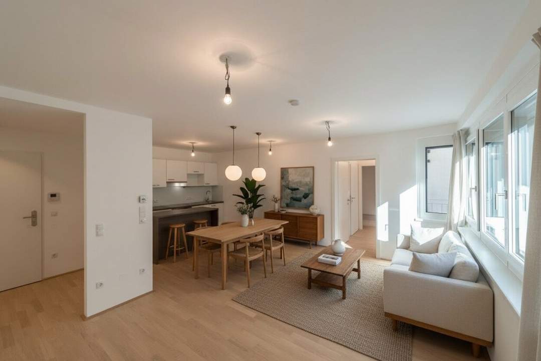 Six in the City: Premium 2-Zimmer Apartment mit Balkon!! BESTLAGE direkt beim Haus des Meeres