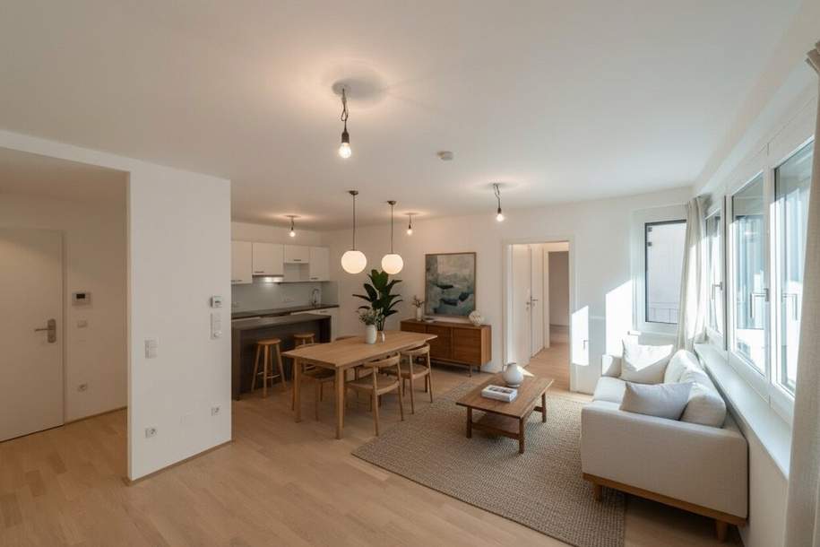 Six in the City: Premium 2-Zimmer Apartment mit Balkon!! BESTLAGE direkt beim Haus des Meeres, Wohnung-miete, 1.575,00,€, 1060 Wien 6., Mariahilf