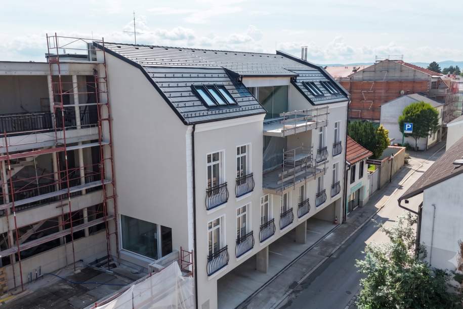 Luxus-Dachgeschosswohnung / Neubau-Erstbezug / Großer Balkon / KFZ-Stellplatz, Wohnung-kauf, 795.000,€, 3430 Tulln
