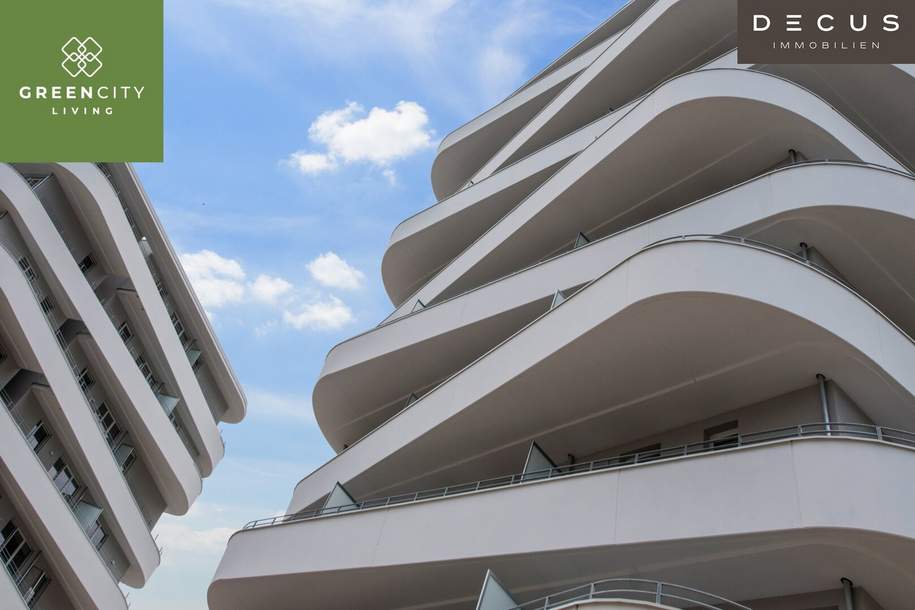 | GREENCITY GRAZ | URBANES WOHNEN IM GRÜNEN | SCHÖNE AUSSICHT, Wohnung-miete, 749,75,€, 8054 Graz(Stadt)