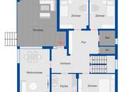 *ORTSRANDLAGE:* Wohnhaus mit sehr schönem, ebenen Garten und großzügigem Grundstück.