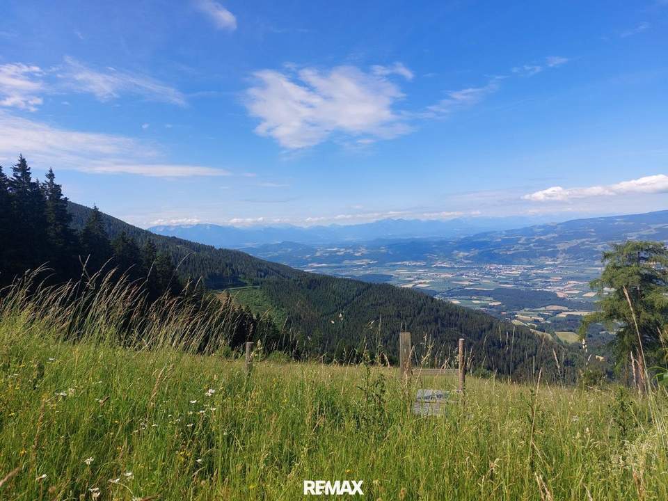 Bauland Kurgebiet und Grünland auf der Koralm