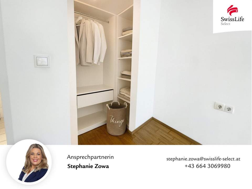 10 Min bis Naschmarkt! Helle City-Wohnung mit Loggia + Stellplatz in U-Bahn-Nähe