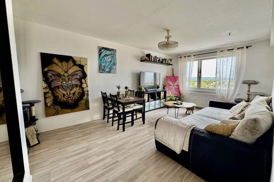 "3 Zimmer mit Fernblick – wohnen über den Dächern der Stadt!", Wohnung-kauf, 219.000,€, 1210 Wien 21., Floridsdorf