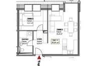 Charmante 2-Zimmer Wohnung mit Balkon