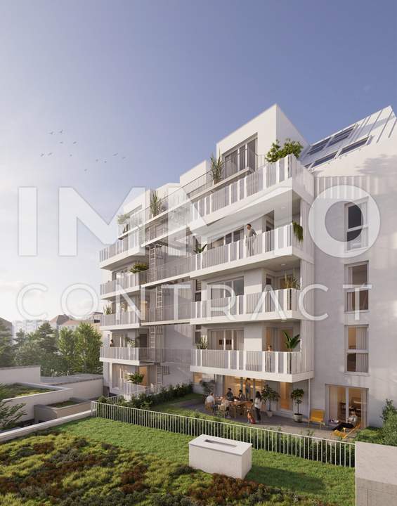 3-Zimmer-Neubau mit Balkon/Terrasse – Wohnen im Erstbezug