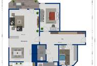 Ihre neue Wohnung mit Balkon, Allgemeingarten und Tiefgaragenabstellplatz