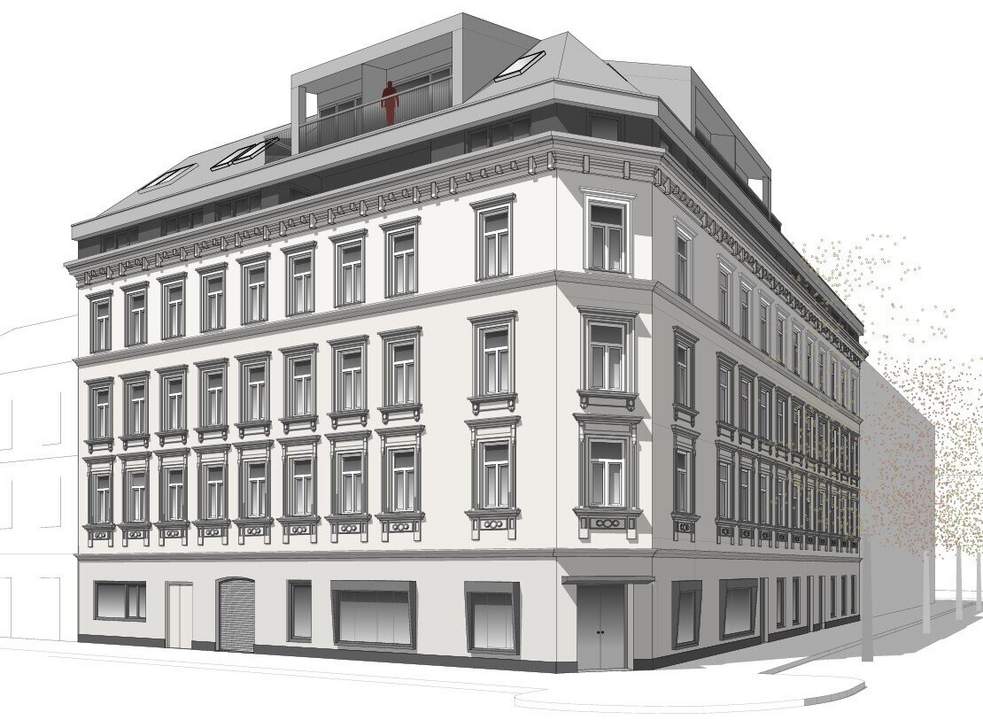 Eck-Geschäftslokal – ideal für Büro, Praxis oder Gastro-Light. !! Flexible Eigenplanung möglich !! keine Ablöse!