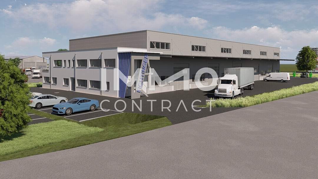 Neue moderne Produktions- und oder Lagerhalle mit Bürotrakt in bester Lage von St. Valentin