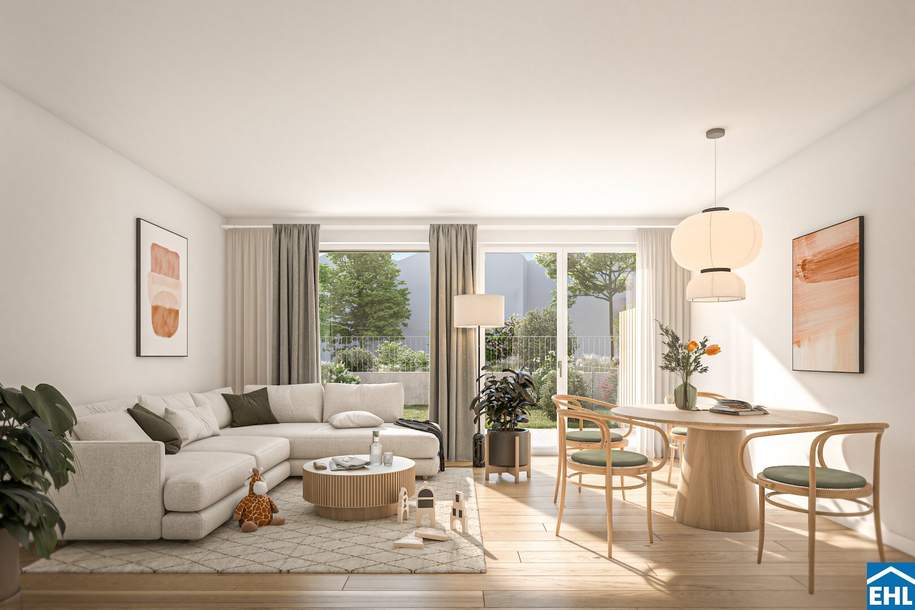 *Erstbezug* 2-Zimmerwohnung mit Loggia in ruhiger Lage des 23. Bezirks, Wohnung-miete, 790,01,€, 1230 Wien 23., Liesing