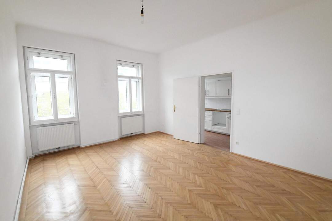 Unbefristet! 3 Zimmer Altbauwohntraum mit optimaler Raumaufteilung am Akkonplatz