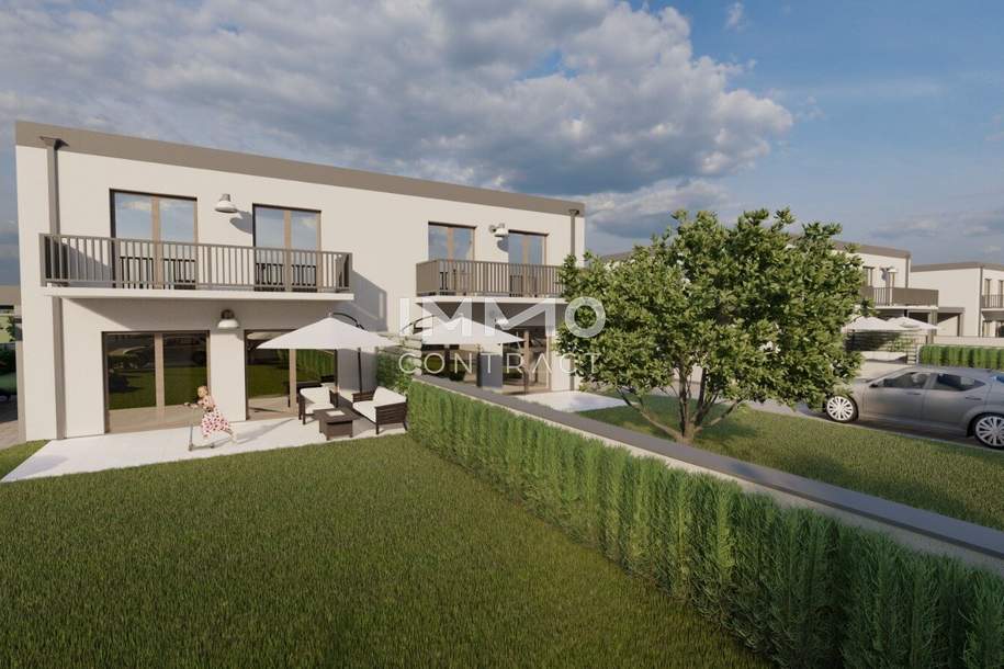 Moderne Doppelhaushälfte in Neumarkt – 4 Zimmer, Terrasse, Erstbezug!, Haus-kauf, 298.000,€, 3371 Melk