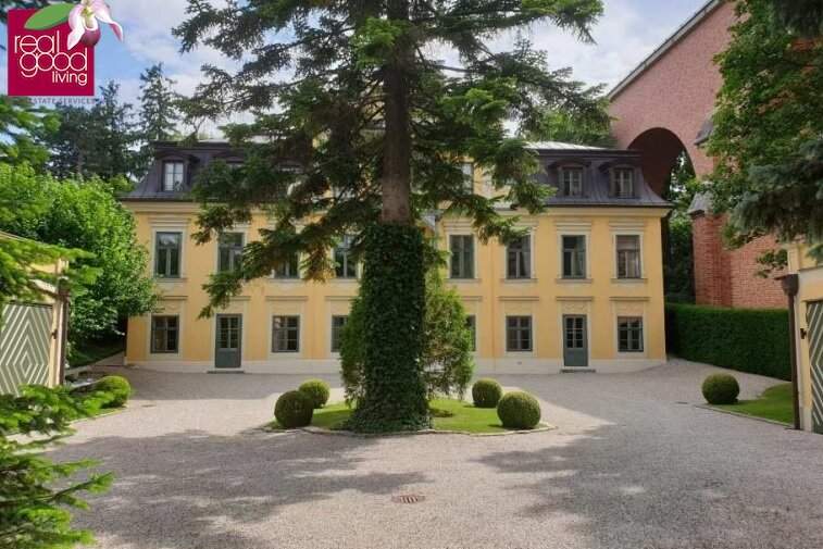 Prestige-Villa in Wien-Mauer ++ 15 Zimmer, ca. 600 m² Wohn-Nutzfläche, 3.700 m² Garten, Pool &amp; vielseitige Nutzung für Wohnen/Büro, Haus-miete, 14.207,60,€, 1230 Wien 23., Liesing