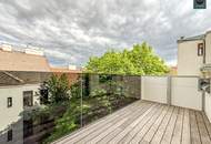 Erstbezug: Luxuriöse Dachgeschoss Wohnung auf einer Ebene mit Balkon in Währinger Toplage! Klimatisiert, Smart-Home!