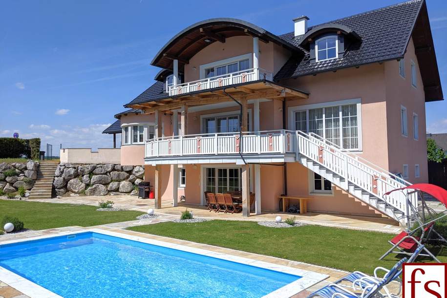 TRAUMHAUS mit schönem Garten und Pool, Haus-kauf, 4623 Wels-Land