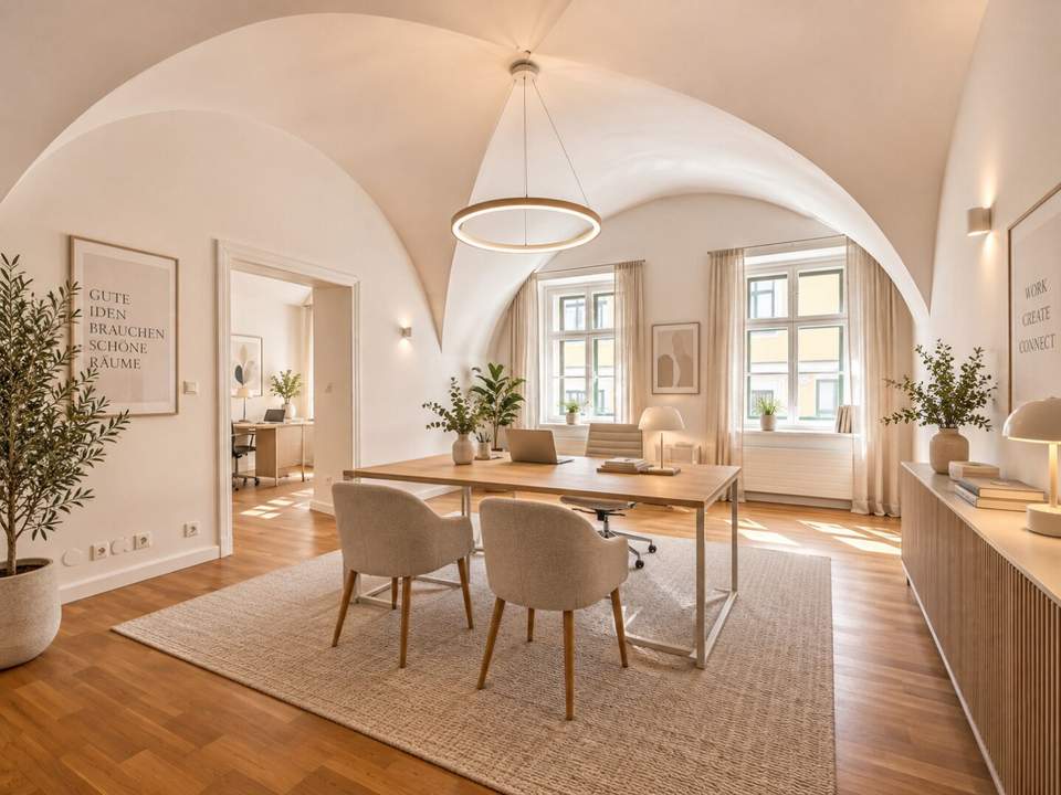 Arbeiten im historischen Gewölbe! 62 m²-Büro mit Charme & Stil | Mitten im Stadtzentrum