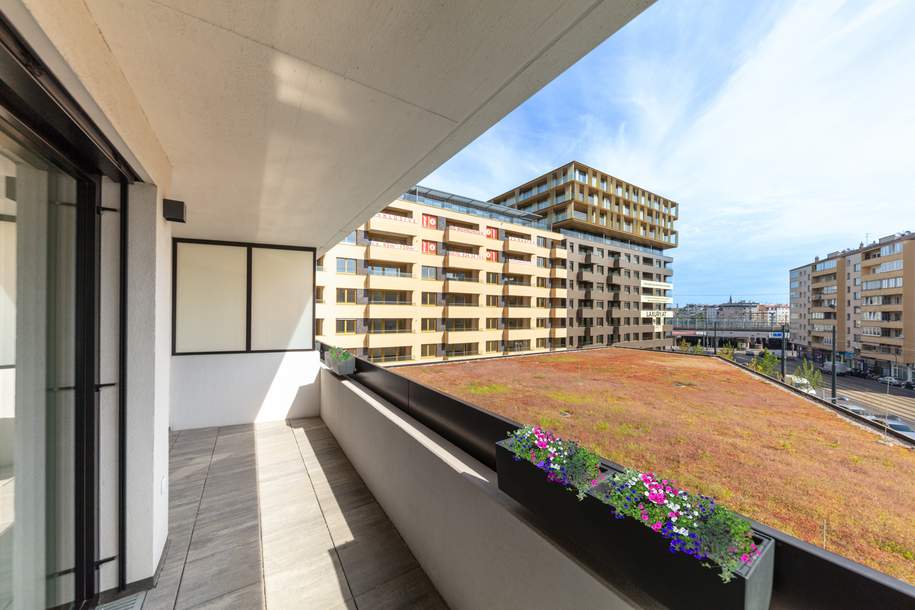 Hauptbahnhof Wien - Erstbezug im Neubau! 2 Zimmer mit Loggia! mit gratis Jahreskarte Wr. Linien, Wohnung-kauf, 367.200,€, 1100 Wien 10., Favoriten