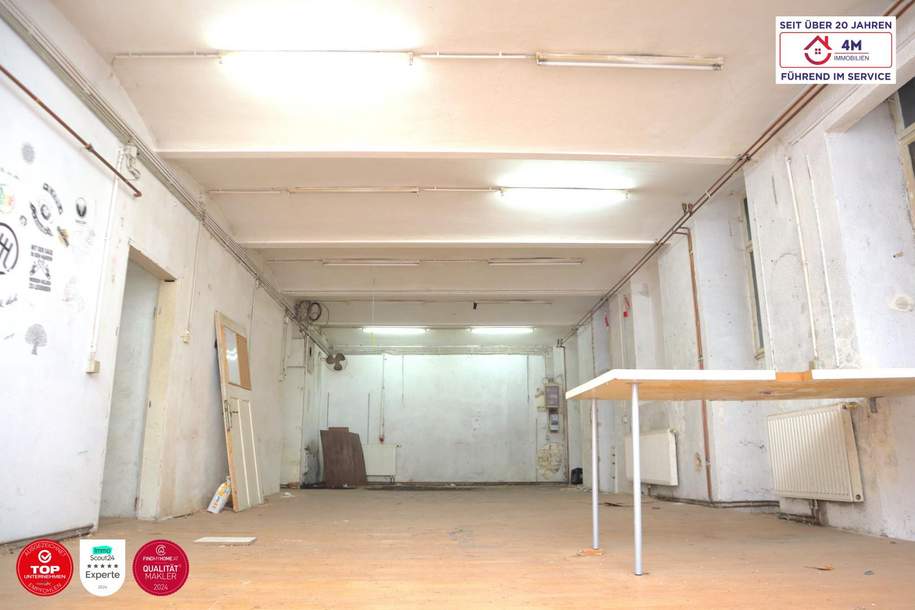 IHRE neue Werkstatt/ Lager in attraktiver Lage des 9.Bezirks, Gewerbeobjekt-kauf, 165.000,€, 1090 Wien 9., Alsergrund