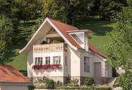 SÜDHANGLAGE AM WIENERWALD - baugenehmigtes Wohnprojekt mit traumhaftem Wienblick - oberes Haus
