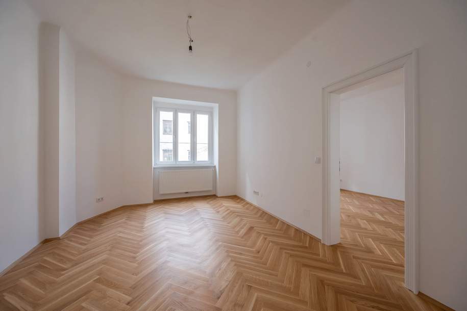 ++HG36++ Großartiger 3-Zimmer Altbau-ERSTBEZUG-Blick ins Grüne- totale Hofruhelage, Wohnung-kauf, 298.900,€, 1150 Wien 15., Rudolfsheim-Fünfhaus