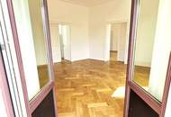 Ein Altbau zum Verlieben! Der Donaukanal um´s Eck + Tolle Aussicht + Perfekte Infrastruktur + 4 Zimmer plus separate Küche + Kleiner Balkon!