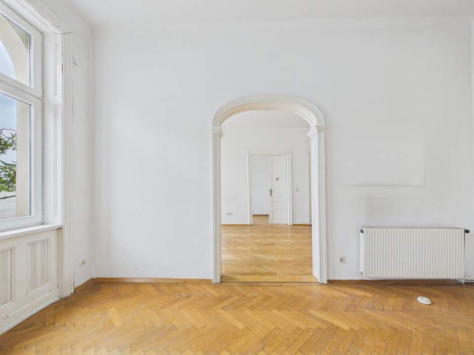 176 m² ALTBAU-ENSEMBLE IN NUSSDORF – 2 WOHNUNGEN TÜR AN TÜR | SANIERUNG & ZUSAMMENLEGUNG MÖGLICH