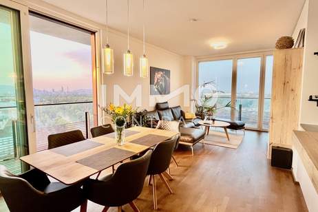 Stephansdom, Kahlenberg, Prater &amp; Donaukanal im Blick: Top möblierte Dreizimmer-Wohnung, Wohnung-kauf, 749.500,€, 1030 Wien 3., Landstraße