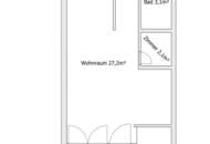 **** Teilsanierte 35,7-m² ruhige Stadtwohnung im 5.OG mit Loggia, Parkplatz und Keller – ideal für Singles, Graz-Pendler und Anleger ****