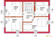 IN BAU! TOPPREIS! NEUES PROJEKT. 5 ZIMMER-ZIEGELHAUS, LUFTWÄRMEPUMPE, BODENHEIZUNG UND KST/ALUMINIUM-FENSTER. Provisionsfrei für den Käufer.