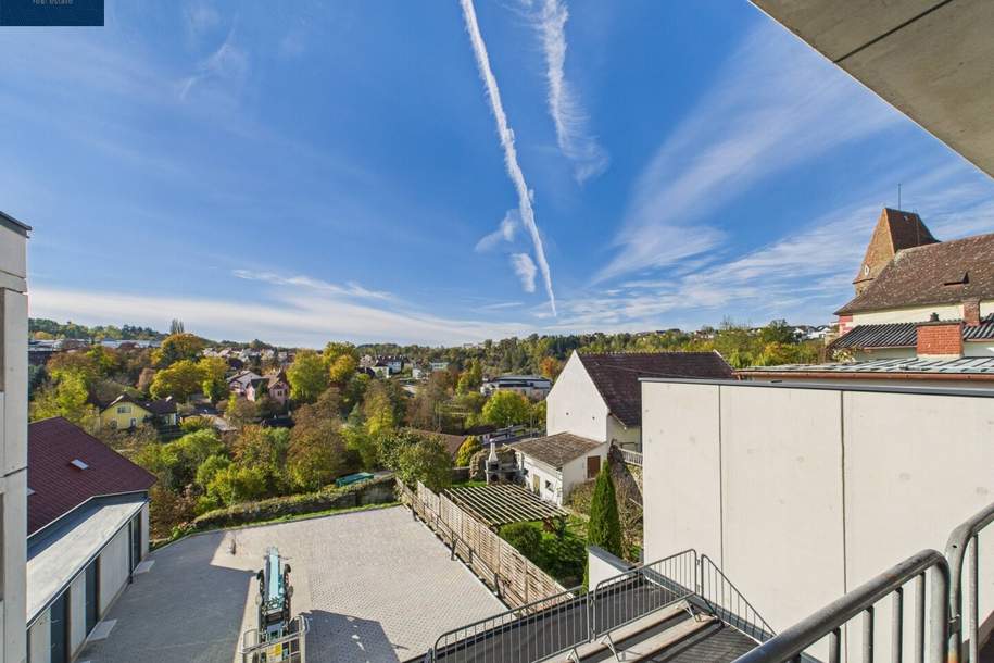 MIETE ERSTBEZUG - Dachgeschosswohnung im Stadtzentrum von Zwettl 76,9 m² Nutzfläche, Wohnung-miete, 1.094,50,€, 3910 Zwettl