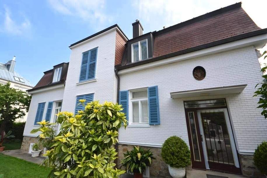 360° TOUR // EIN-/ MEHRFAMILIEN-VILLA mit sonnigem GARTEN in SIEVERING // GENERATIONS VILLA with sunny GARDEN in "SIEVERING", Haus-kauf, 3.390.000,€, 1190 Wien 19., Döbling