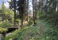 Kleines Juwel in Niederösterreich - Blockhaus mit Fischteich