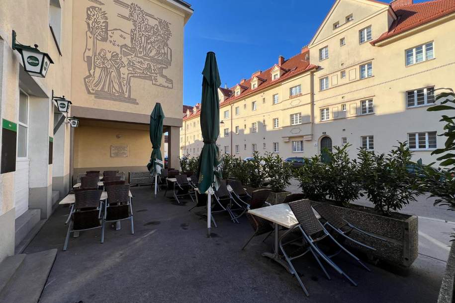 Gut gehende Pizzeria mit tollem Gastgarten in 1210 Wien, Gewerbeobjekt-miete, 1.247,33,€, 1210 Wien 21., Floridsdorf