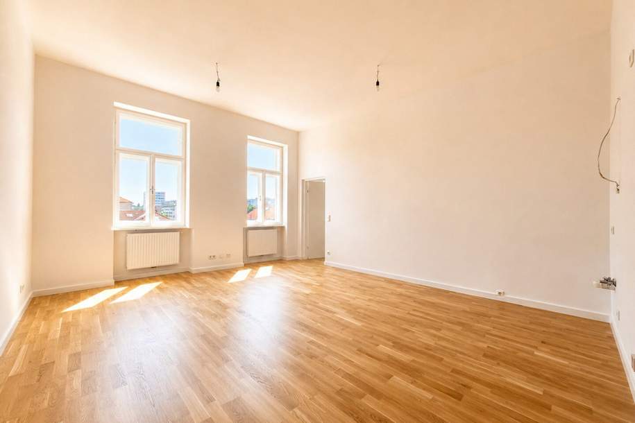 JETZT ALTBAU-TRAUM SICHERN! | 53,4 m² | Lift | Letztes Regelgeschoss, Wohnung-kauf, 219.000,€, 1110 Wien 22., Donaustadt