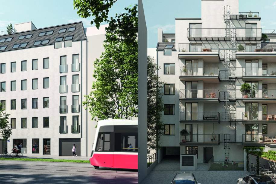 Hernalser Hauptstraße - EBENERDIGES GESCHÄFTSLOKAL *ERSTBEZUG*, Gewerbeobjekt-miete, 1.946,21,€, 1170 Wien 17., Hernals