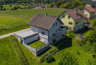 Wohnen in Ruhelage mit traumhaftem Ausblick – Charmantes Einfamilienhaus in Frießnitz bei St. Jakob im Rosental